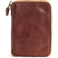 Campomaggi Portafoglio Vera Pelle 14 cm marrone