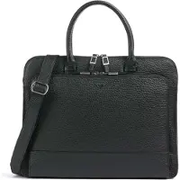 VOi Hirsch Danielle Borsetta Vera Pelle 39 cm Vano porta PC nero