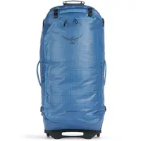 Osprey - Valigia robusta - Transporter Wheeled Duffel 120 Blue Flame/Scoria Blue in Nylon