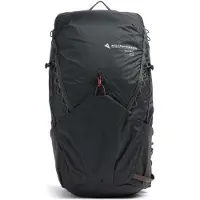 Klättermusen - Zaino leggero da trekking - Gilling Backpack 20L Raven in Pelle - Nero