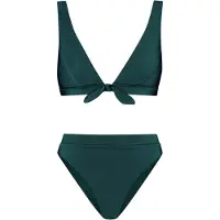 Shiwi Teddy Bikini Set Green Botanic Taglia: 34 | Bikini Outlet | Donna | Verde