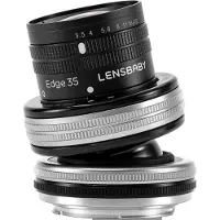 Lensbaby Composer pro II Nikon F (FX) con Edge 35