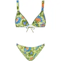 Shiwi Bindi Bikini Set Bohemian Flower Green Bohemian Flower Taglia: 34 | Bikini Outlet | Donna | Verde