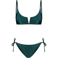 Shiwi Leah Bikini Set Green Botanic Taglia: 34 | Bikini Outlet | Donna | Verde