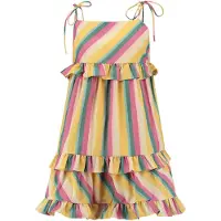 Shiwi Jella Stripe Dress Multicolour Stripe Taglia: S | Abiti Mini Outlet | Donna