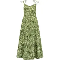 Shiwi Josie Dress Daisy Bouquet Green Daisy Bouquet Taglia: M | Abiti Midi Outlet | Donna | Verde