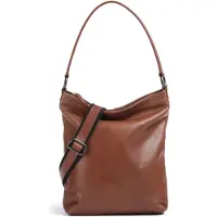 Harold's Caugio Borsa a spalla Vera Pelle 27 cm marrone