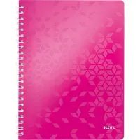 Leitz Quaderno Wiro Wow Pp 80 Fogli A Righe Orizzontali Din A4