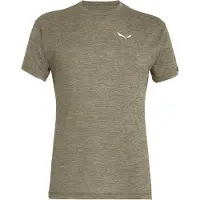 Salewa Puez Melange Dry S/S Tee T-shirt Uomo (60, olivia)