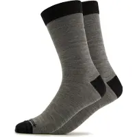 Heber Peak Merino SylvaHe. Crew 2 Pack Calze casual (39-41, grigio)