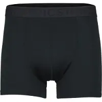 Stoic Merino150 AlsenSt. Boxer Intimo lana merinos Uomo (XXL, nero)