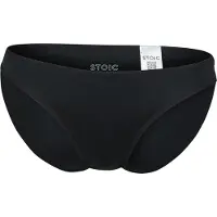 Stoic Women's Merino150 AlsenSt. Brief Intimo lana merinos Donna (XL, nero)