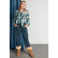 River Woods Shirt Ls Detachable Scarf Blue Taglia: 36 | Magliette intime Outlet | Donna | Blu