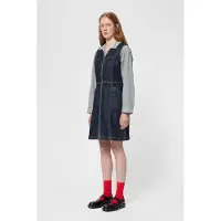 Nudie jeans Ina Denim Dress One Wash Dark Blue Taglia: XS | Abiti Mini Outlet | Donna | Blu