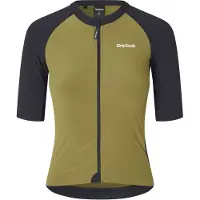 Gripgrab Grinta Short Sleeve Jersey Maglietta da ciclismo Uomo (XL, olivia)