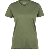 Stoic Women's Merino155 LaholmSt. T-Shirt Maglia merino Donna (XXL, olivia)