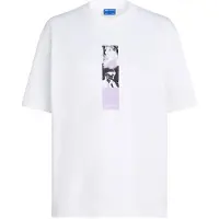 Karl lagerfeld Jeans Maglietta A Maniche Corte Relax Repeated Karl