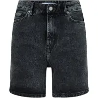 Selected Shorts In Denim Donne Nero 38