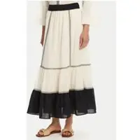 Devotion Twins Erato Midi Skirt Gaze Black Offwhite Taglia: S | Minigonne Outlet | Donna | Nero