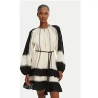 Devotion Twins Emphasis Short Dress Gaze With Belt Offwhite Taglia: M | Abiti in T-Shirt Outlet | Donna | Bianco