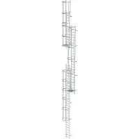 MUNK Günzburger Steigtechnik MUNK scale fisse su macchinari Alluminio, 14,00m SH