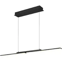 HELL Lampada LED a sospensione More, antracite, lunghezza 120 cm, metallo