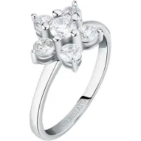 Morellato Anello Argento Con Fiore Tesori Saiw127 54 Mm — Anello