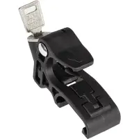 Ortlieb QL2 Lock Lucchetto a cavo (One Size, nero/grigio)