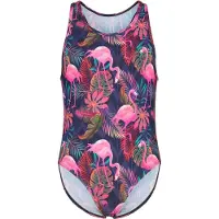 Heber Peak Kid's SeapineHe. Swimsuit Costume intero Bambini (128, lilla)