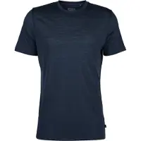Stoic MerinoChill MMXX. Göteborg Tee Maglia merino Uomo (5XL, blu)