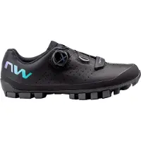 Northwave Women's Hammer Plus Scarpe da ciclismo Donna (40,5, grigio/nero)