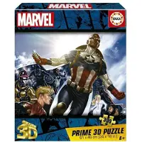 Educa Puzzle Lenticolare 3d Marvel 300 Pezzi