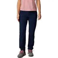Columbia Women's Leslie Falls Pant II Pantaloni da trekking Donna (4 - Short, blu)
