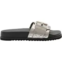 AllSaints Ellie Stud Slider Gunmetal Grey Taglia: 37 | Infradito Outlet | Donna | Grigio