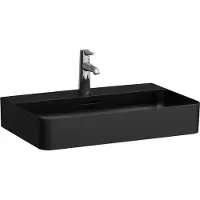 Laufen VAL lavabo, encastré, sans trou pour robinet, sans trop-plein, 650x420mm, H8102847161121, H8102847161121