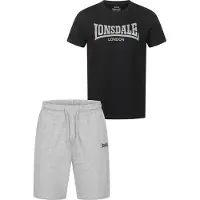 Lonsdale Tuta da jogging nero