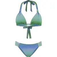 Shiwi Bibi Bikini Set Ombre Glitter Green Ombre Glitter Taglia: 42 | Bikini Outlet | Donna | Verde