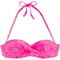 Venice beach Top per bikini rosa / rosa