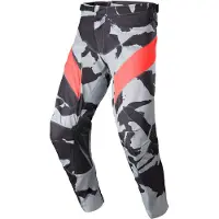 Alpinestars Pantaloni Racer Tactical 2023 Cast Gray Camo Mars Red, Taglia: 36