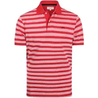 Mcgregor Oxford Piquee Stripe Polo Red Taglia: S | Polo Outlet | Uomo | Rosso