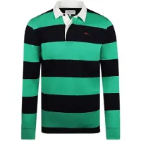 Mcgregor Rugby 2 Stripe Medium Green Taglia: S | Polo Outlet | Uomo | Verde