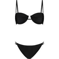 Shiwi Demi Bikini Set Black Taglia: 34 | Bikini Outlet | Donna | Nero