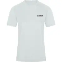 Cep Women's Run Shirt Short Sleeve Maglia da corsa Donna (S, grigio)