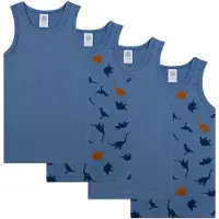 Sanetta Maglietta intima marino / blu scuro / caramello