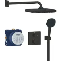 GROHE Quickfix Precision miscelatore termostatico da incasso per doccia nero 348822430