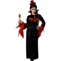 Atosa Costume Da Bambina Vampire