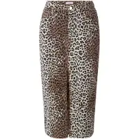 Rich & royal Long Leopard Print Denim Skirt Caffee Latte Taglia: W27 | Minigonne Outlet | Donna | Blu