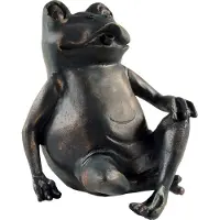 Ubbink , statuetta a forma di rana per fontane, altezza 20,5 cm, codice prodotto 1386073