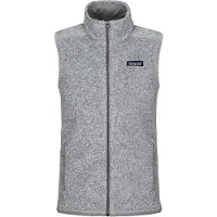 Patagonia Women's Better Sweater Vest Gilet in pile Donna (XXL, grigio)