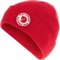 Fjällräven Kid's Kids 1960 Logo Hat Berretto Bambini (One Size, rosso)